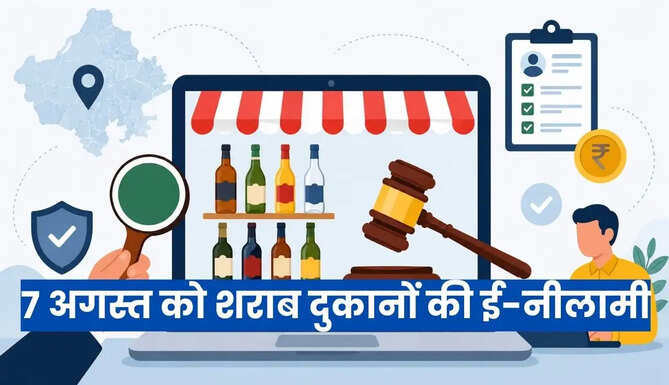 Rajasthan Liquor Shop E-Auction 2026
