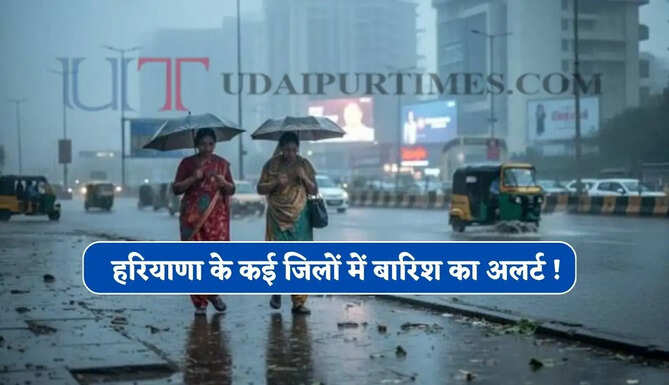 हरियाणा के कई जिलों में बारिश का अलर्ट ! मानसून हुआ कमजोर, देखें नई मौसम रिपोर्ट