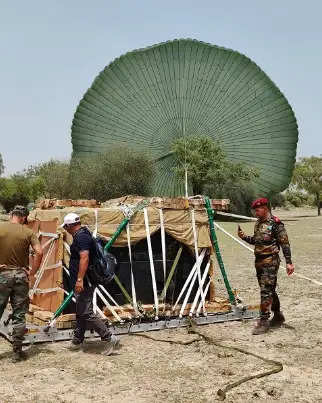 DRDO Develops and test Heavy Drop System  Successfully