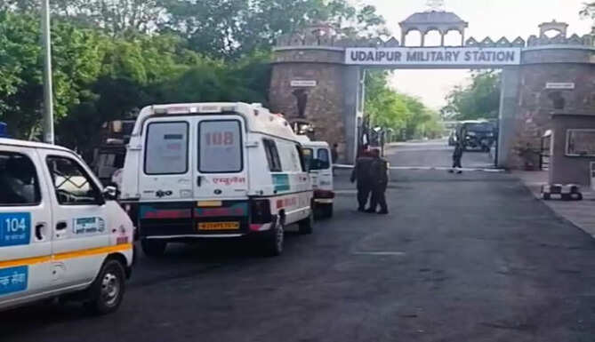 mockdrill in udaipur