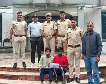 Udaipur Police & DST Team Arrest Two Criminals Running Loot & Extortion Syndicate