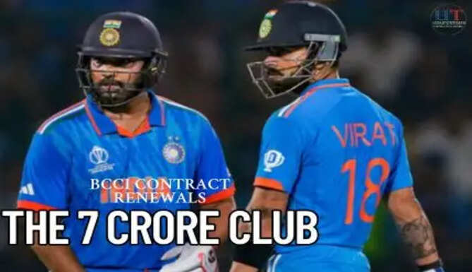 How much salary will Kohli-Rohit get in the BCCI's new contract?