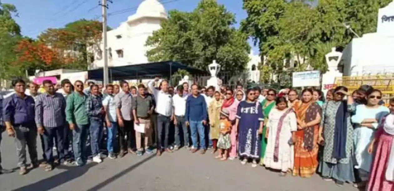 Rajasthan Teachers Demonstration