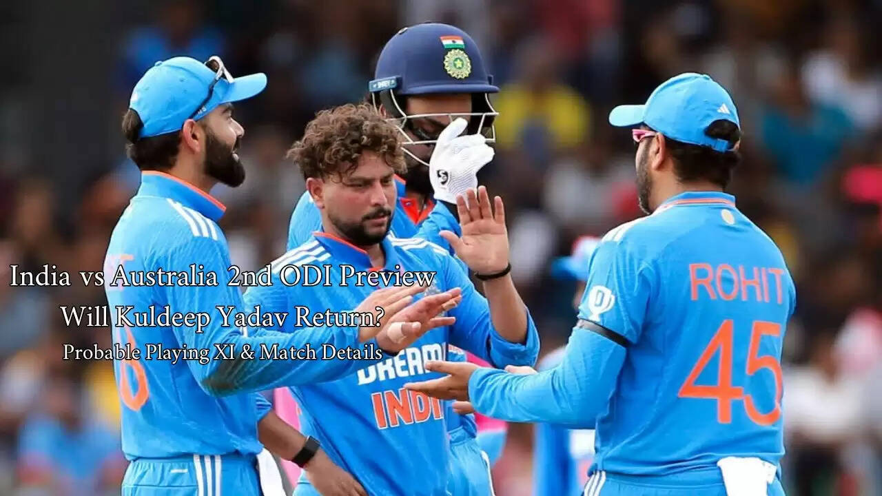 India vs Australia 2nd ODI Preview: Kuldeep Yadav Return, Probable Playing XI & Match Details