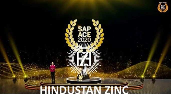Hindustan Zinc makes it big with two awards at SAP Ace Awards 2020