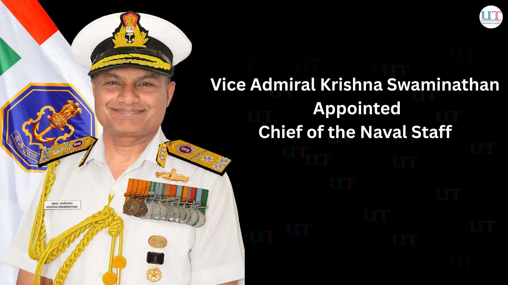 Vice Admiral Krishna Swaminathan appointed as India&rsquo;s new Chief of Naval Staff in 2026