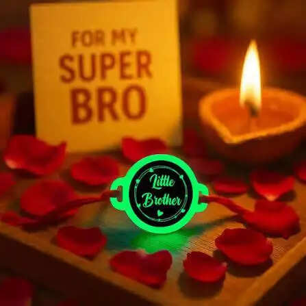 glow in the dark Creative Rakhi Designs for Brothers Under 10