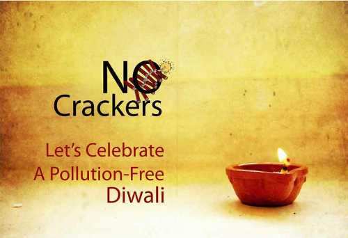 Children join the anti-cracker campaign