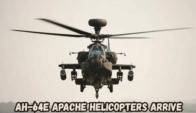 Apache helicopters