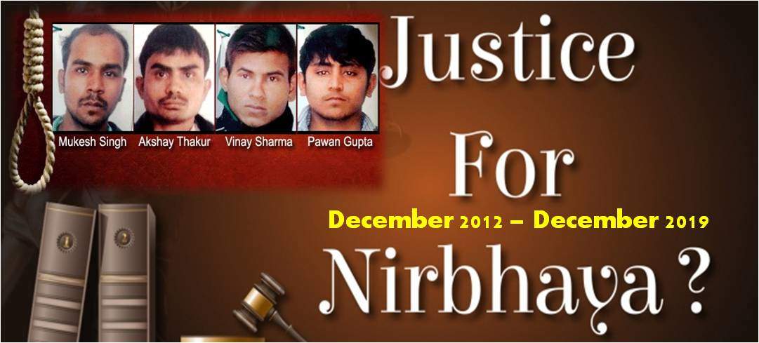Justice for Nirbhaya: Convicts may be hanged on the same date as attack - 16 December