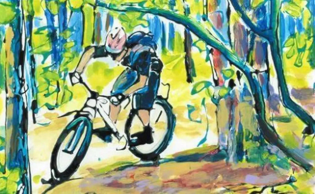 cycle theme painting