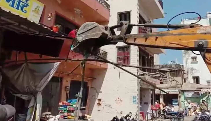 encroachment removed