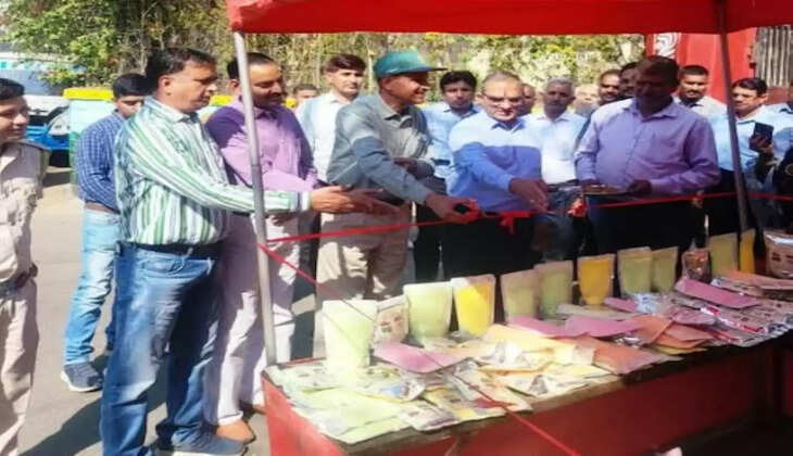 herbal gulal counter inaugrated