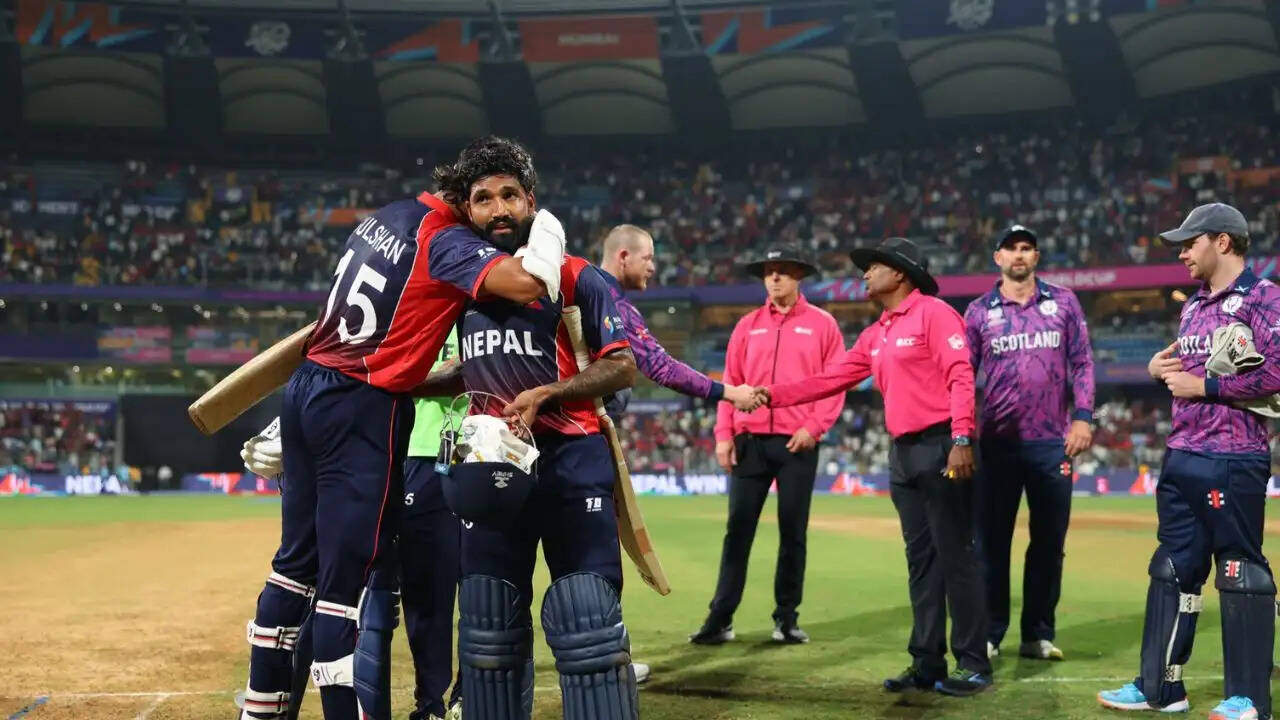 Nepal Records Historic First T20 World Cup Win, Beats Scotland by 7 Wickets