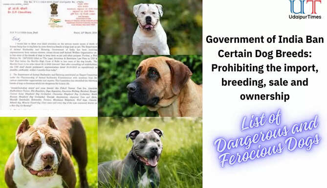 Government of India Ban Dog 