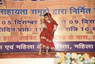 Women selling handmade products at Amrita Haath Mela in Bhilwara File Name: amrita-haath-mela-bhilwara-women-empowerment-handicrafts