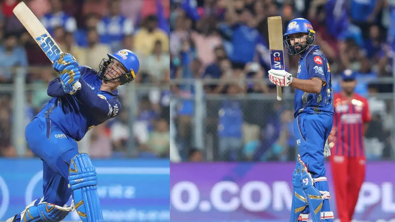 Rohit Sharma and Ryan Rickelton led the chase with impressive knocks