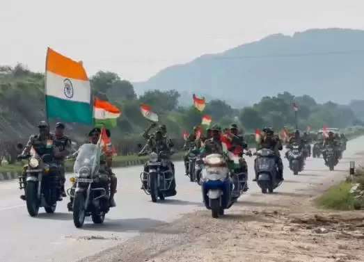 bike tiranga rally