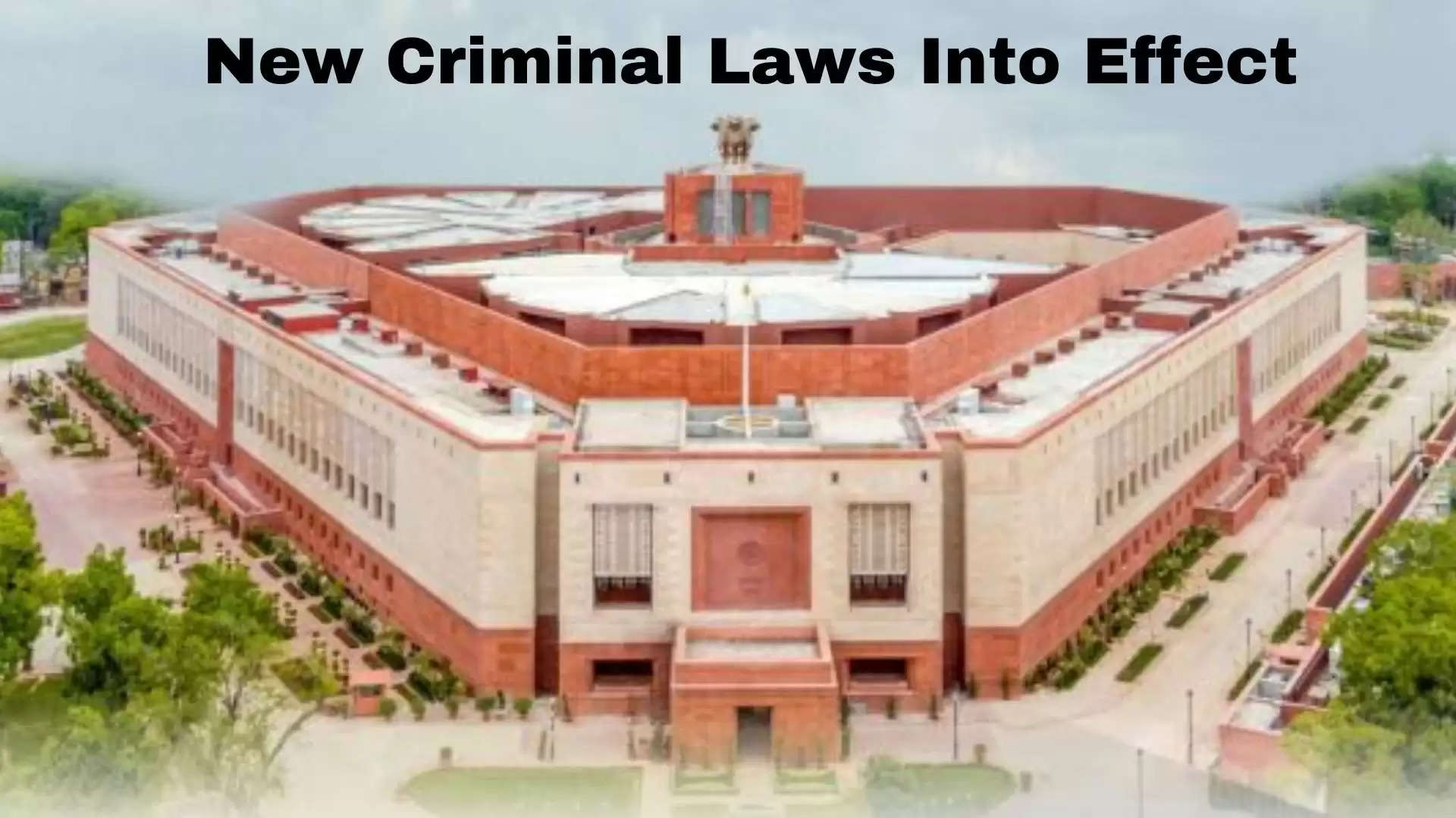 New Criminal Laws 