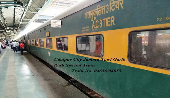 udaipur jammu tawi garib rath