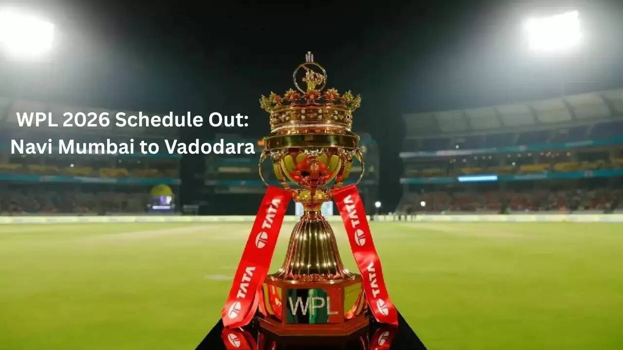 BCCI releases full WPL 2026 schedule featuring matches in Navi Mumbai and Vadodara along with mega auction highlights