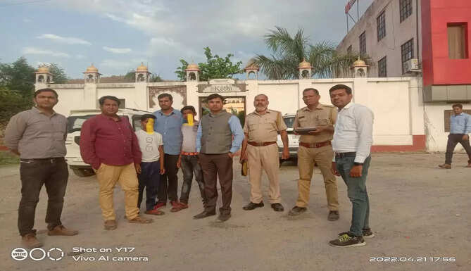 Child Labour rescued in udaipur