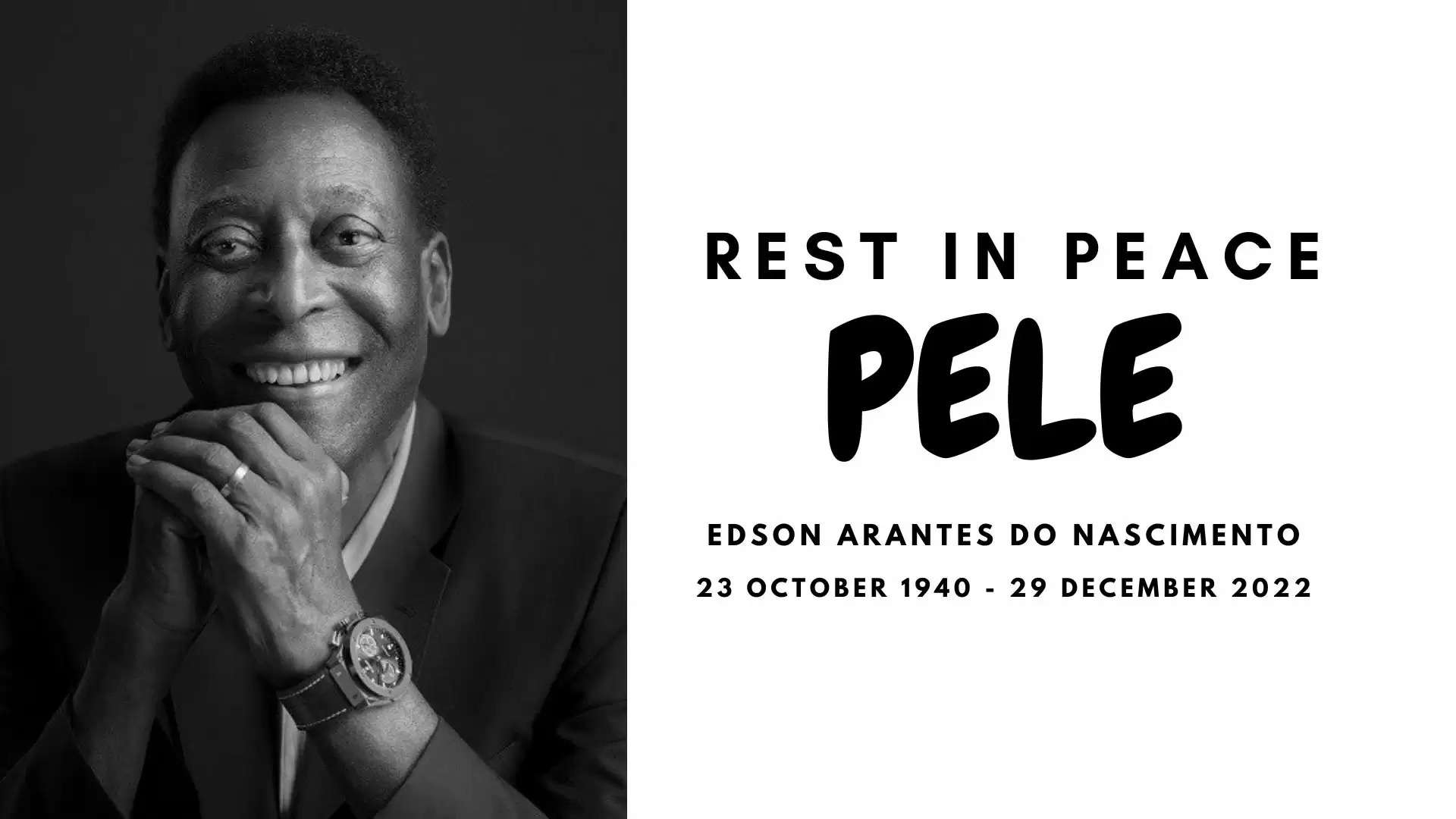 Pele Obituary King of Football Pele