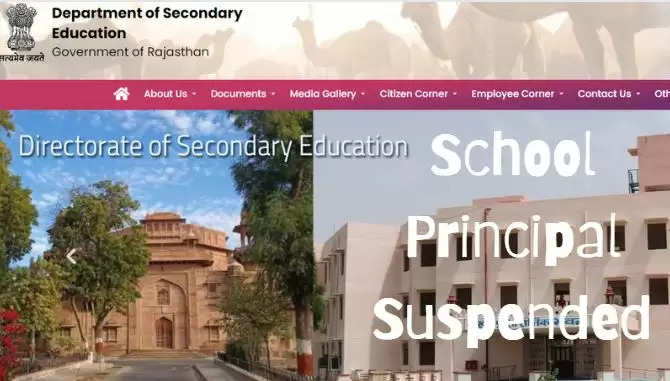 School Principal and Teacher Suspended After Stabbing Incident at Udaipur