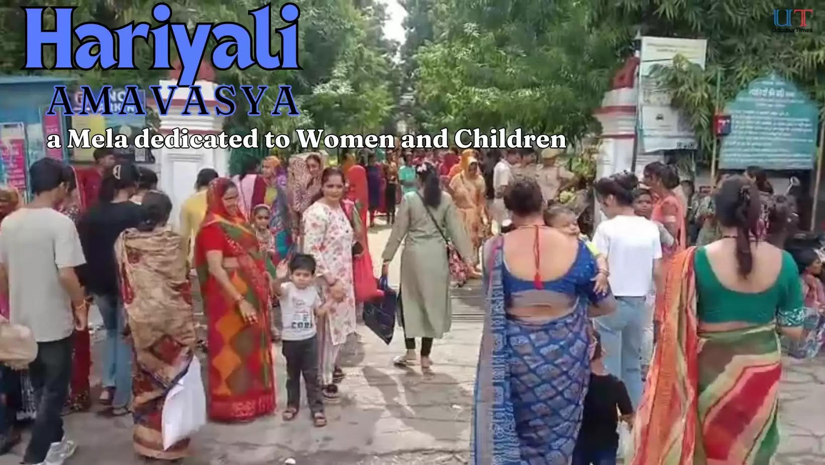 Hariyali amasvya mela A Unique Fair in Udaipur That Has a Day Dedicated to Women and Children