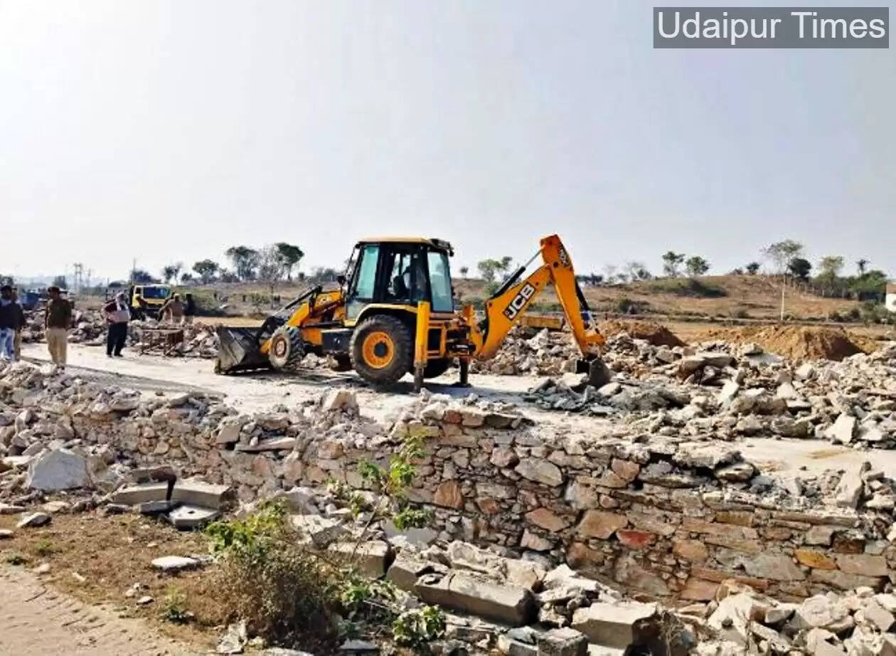 encroachment removed