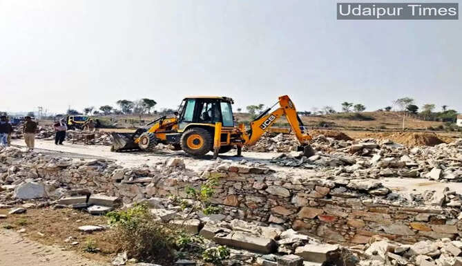 encroachment removed