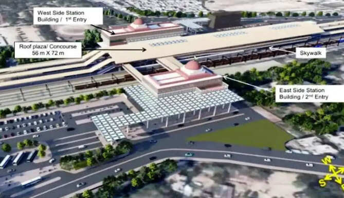 udaipur city station redevelopment