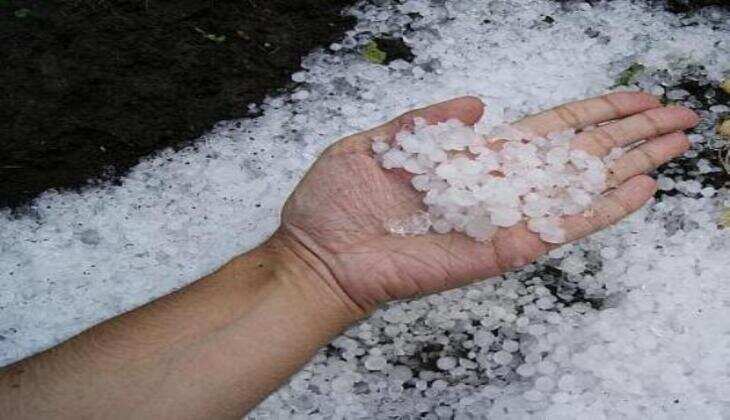Cold waves hit Udaipur as hail storms in nearby regions drop the temperatures