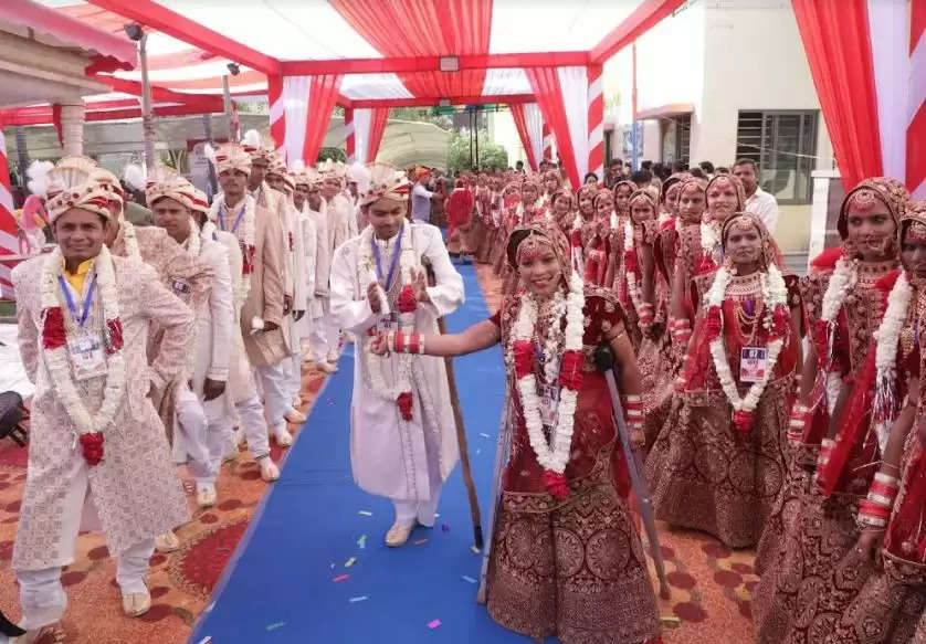 Narayan Seva Sansthan mass wedding