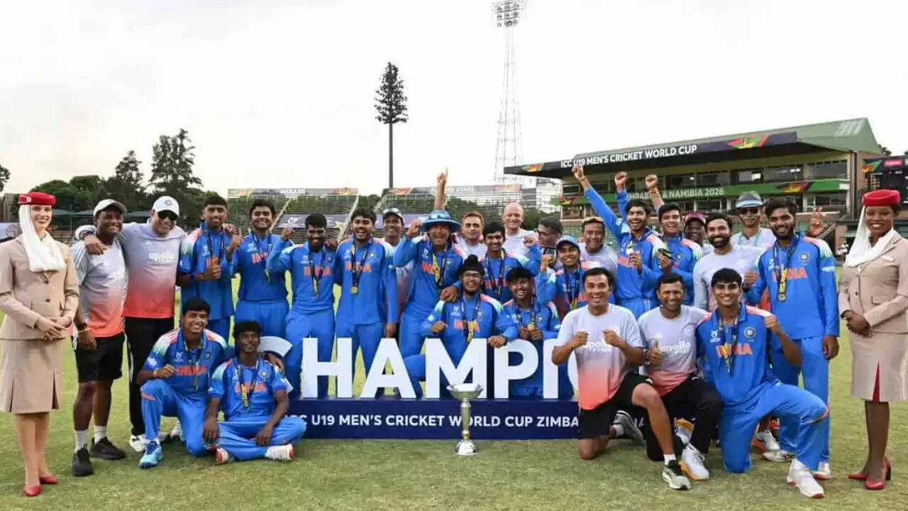 India clinch record sixth U19 World Cup as Vaibhav Sooryavanshi smashes 175 vs England