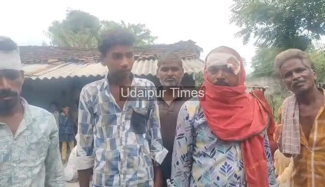 Police investigating the robbery and murder case in Sanwad village, Udaipur, after masked robbers killed an elderly man and looted jewellery.