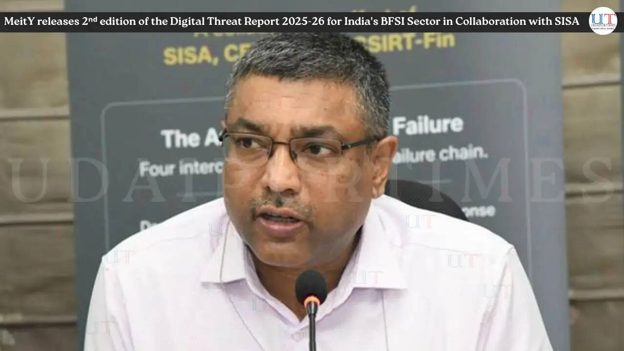 Azad ka Amrit Mahotsava MeitY releases 2ⁿᵈ edition of the Digital Threat Report 2025-26 for India's BFSI Sector in Collaboration with SISA  Report Highlights AI Asymmetry and Emerging Cyber Trends to Strengthen Security and Resilience in India's BFSI and Payments Ecosystem