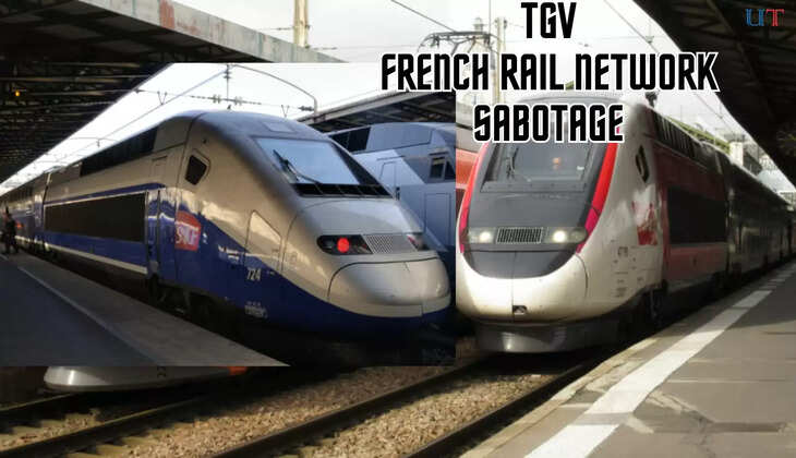 Coordinated Sabotage of French Rail Network TGV affects Paris Olympics Opening Ceremony