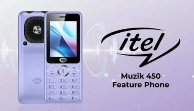 itel Music 450L feature phone with a 2-in-1 high-output speaker, launched in India at Rs 1,659