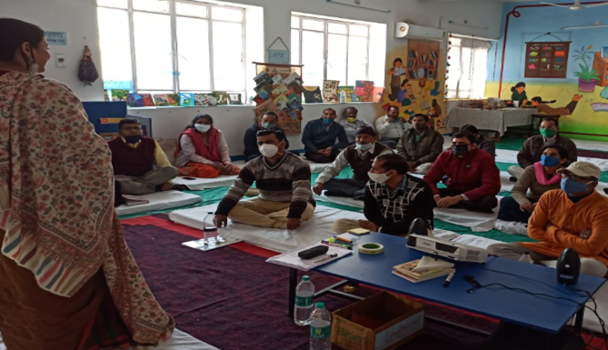 राजस्थान स्कूल पुस्तकालय संवर्धन परियोजना अंतर्गत चयनित सदस्यों का चिल्ड्रेन्स लाइब्रेरी कोर्स