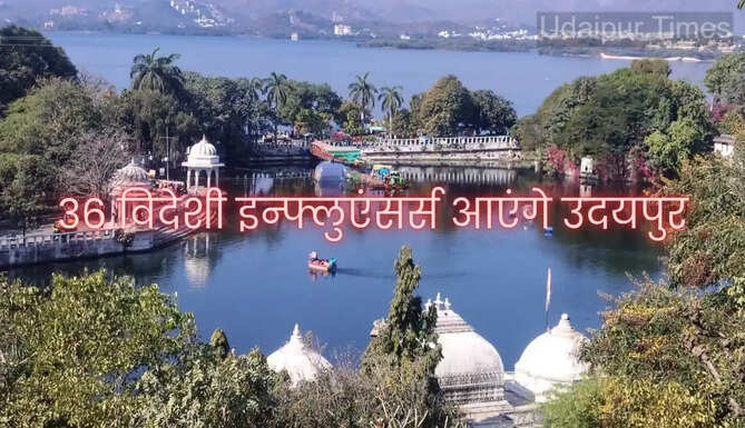 Udaipur Foreign Influencers