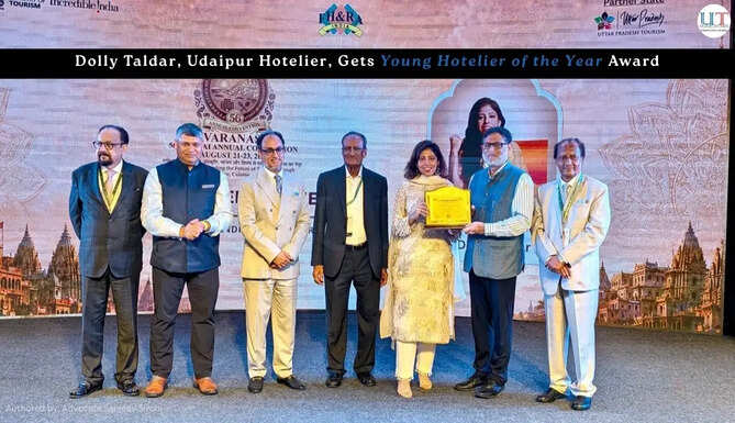 Ms. Dolly Taldar won the &ldquo;Young Hotelier of the Year&rdquo; award at the Federation of Hotels & Restaurants Association of India (FHRAI) Hospitality Awards - 2026, held during the 56th FHRAI Annual Convention on 23rd August 2026 in Varanasi.