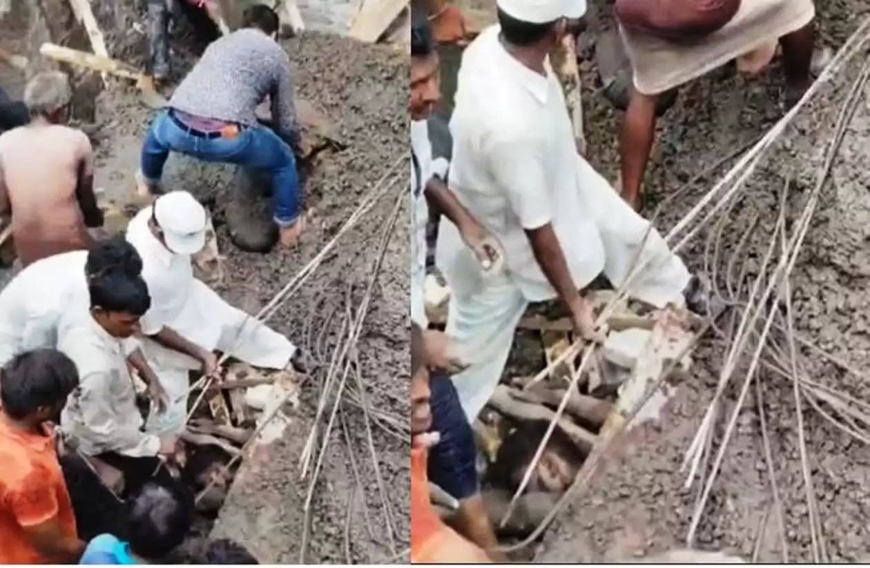 roof fall in chittorgarh