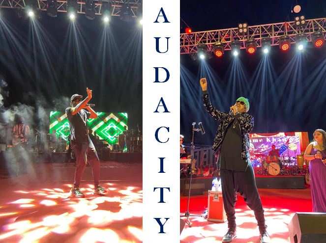 IIM Udaipur - Benny Dayal and Mame Khan set the stage on fire at AUDACITY 2021