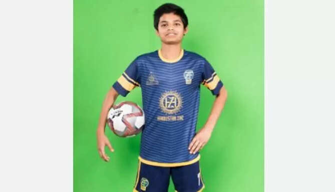 mohammed kaif selected in under16 football championship