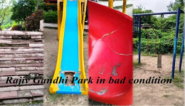 Rajeev Gandhi park in Bad Condition