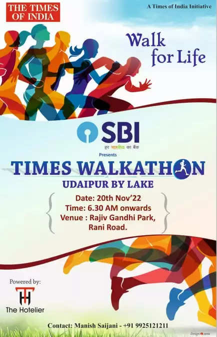 Times Walkathon, Events in Udaipur