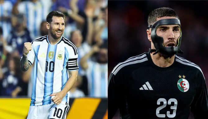 Lionel Messi and Luca Zidane ahead of Argentina vs Algeria in the FIFA World Cup 2026 Group J match.
