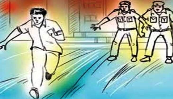 सेंट्रल जेल के बाहर से आरोपी फरार