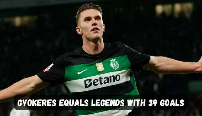 Viktor Gyokeres, Portugal League 2025, top scorers, football records, Gyokeres 39 goals, Brazilian football, striker rankings, football news